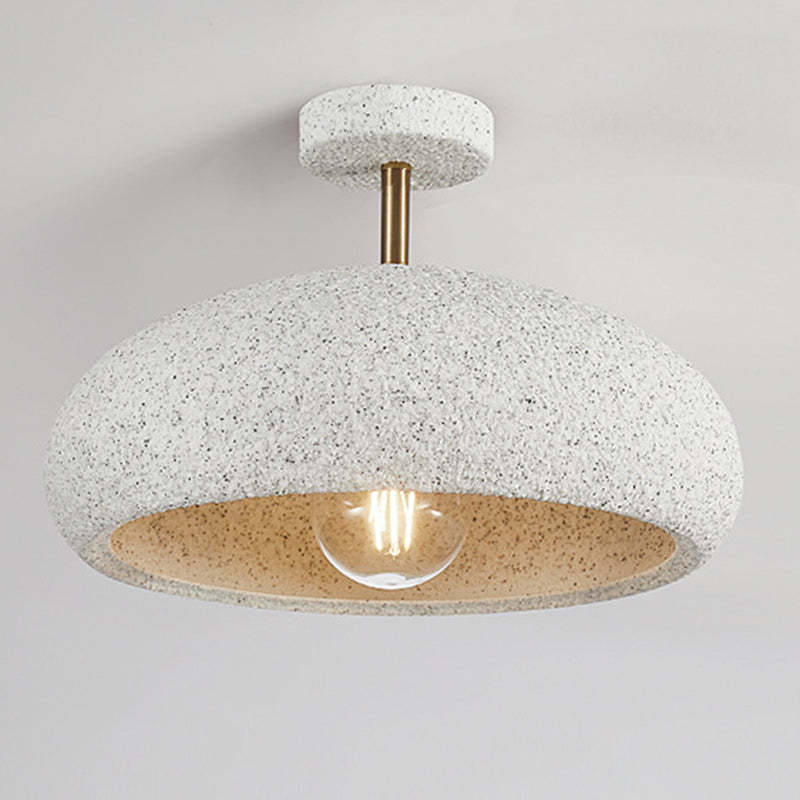 Scandinavian Wabi-Sabi Composite Ceiling Light