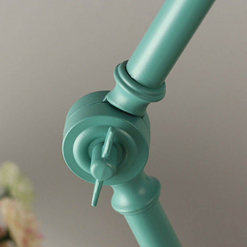 Nordic Dome Iron Solid Wood Table Lamp