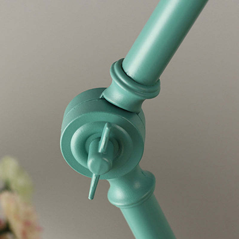 Nordic Dome Iron Solid Wood Table Lamp