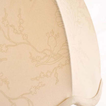 French Dome Iron Fabric 4-Light Pendant