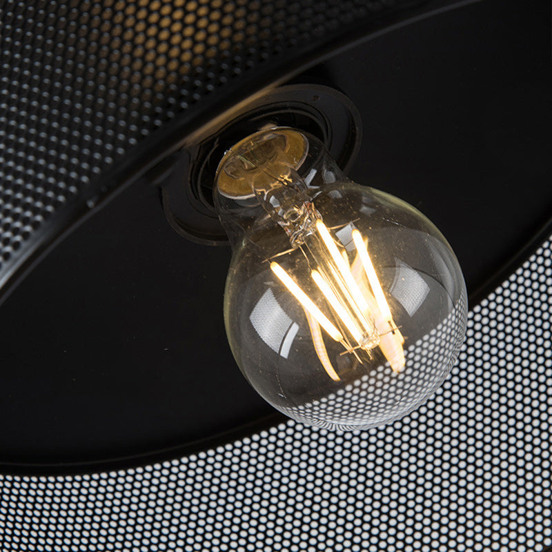 Industrial Cylinder Metal Cement Pendant Light