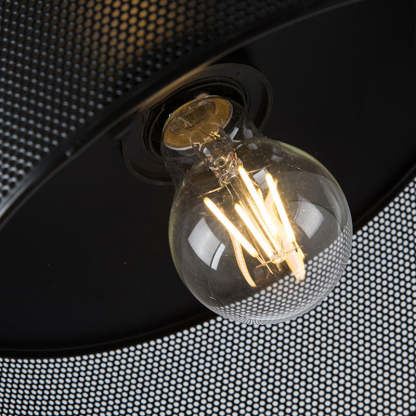 Industrial Cylinder Metal Cement Pendant Light