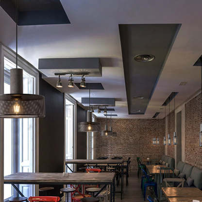 Industrial Cylinder Metal Cement Pendant Light