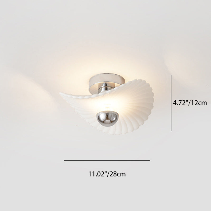 Modern Eclectic Aluminum Flower Ceiling Light
