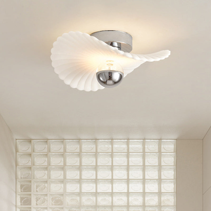 Modern Eclectic Aluminum Flower Ceiling Light