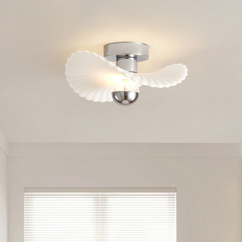Modern Eclectic Aluminum Flower Ceiling Light