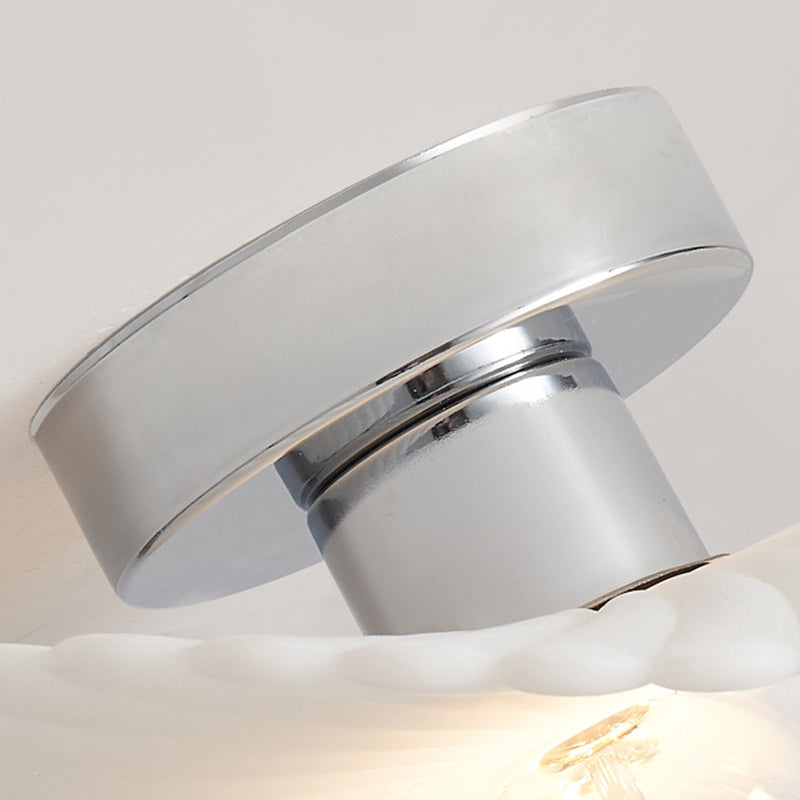 Modern Eclectic Aluminum Flower Ceiling Light
