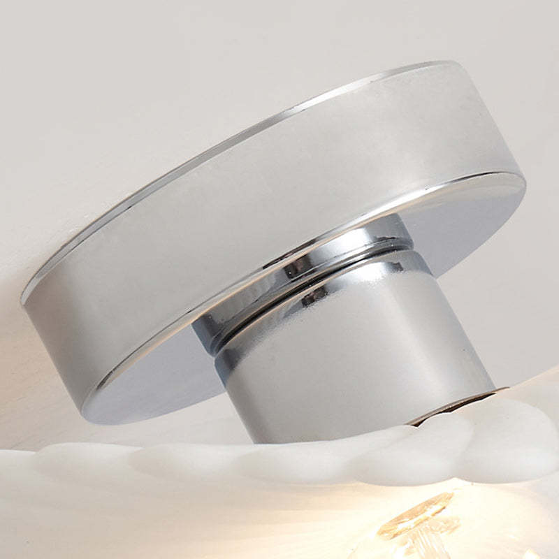 Modern Eclectic Aluminum Flower Ceiling Light