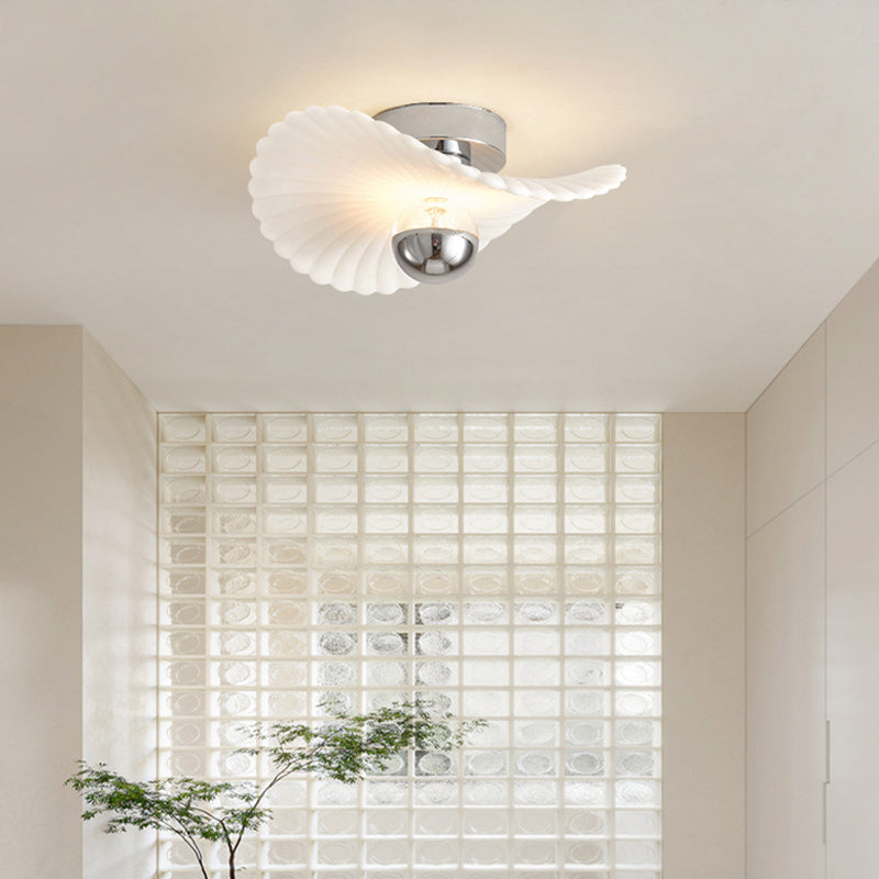Modern Eclectic Aluminum Flower Ceiling Light