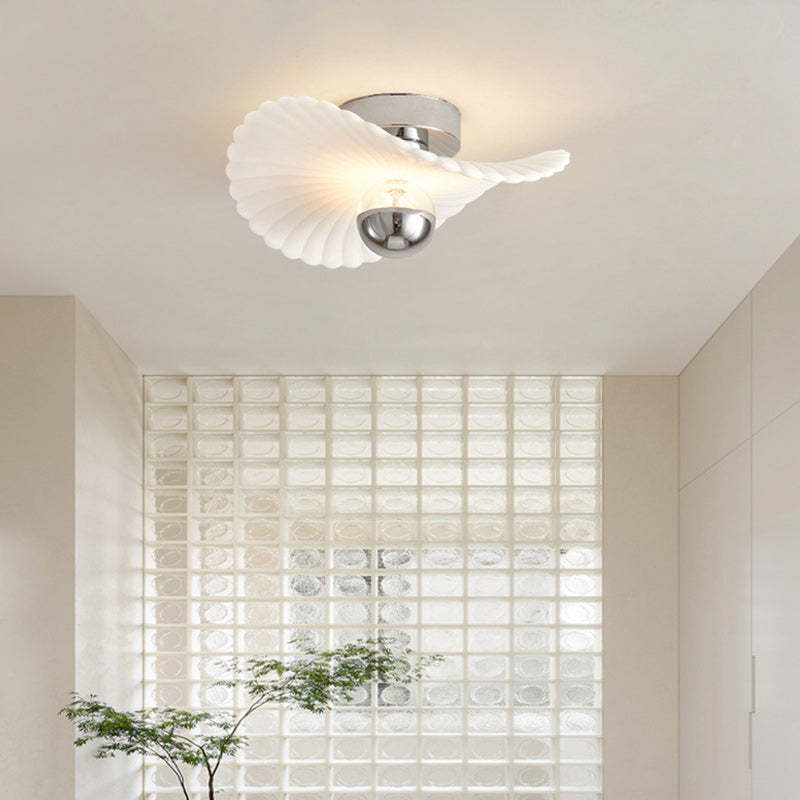 Modern Eclectic Aluminum Flower Ceiling Light