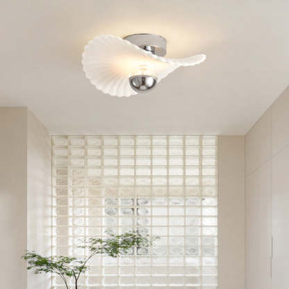 Modern Eclectic Aluminum Flower Ceiling Light