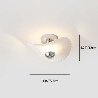 Modern Eclectic Aluminum Flower Ceiling Light