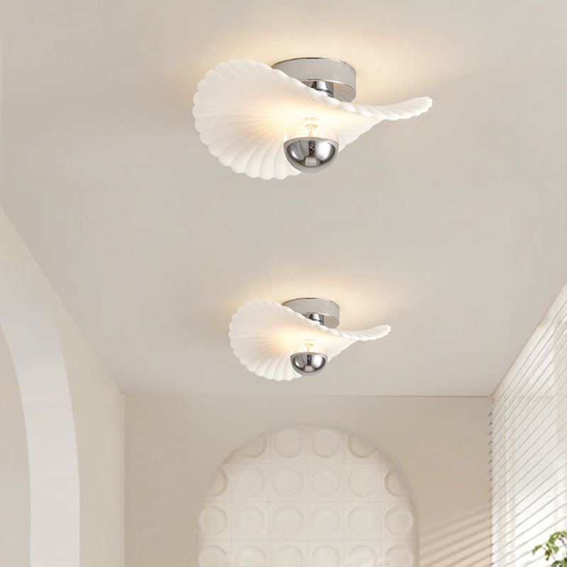 Modern Eclectic Aluminum Flower Ceiling Light