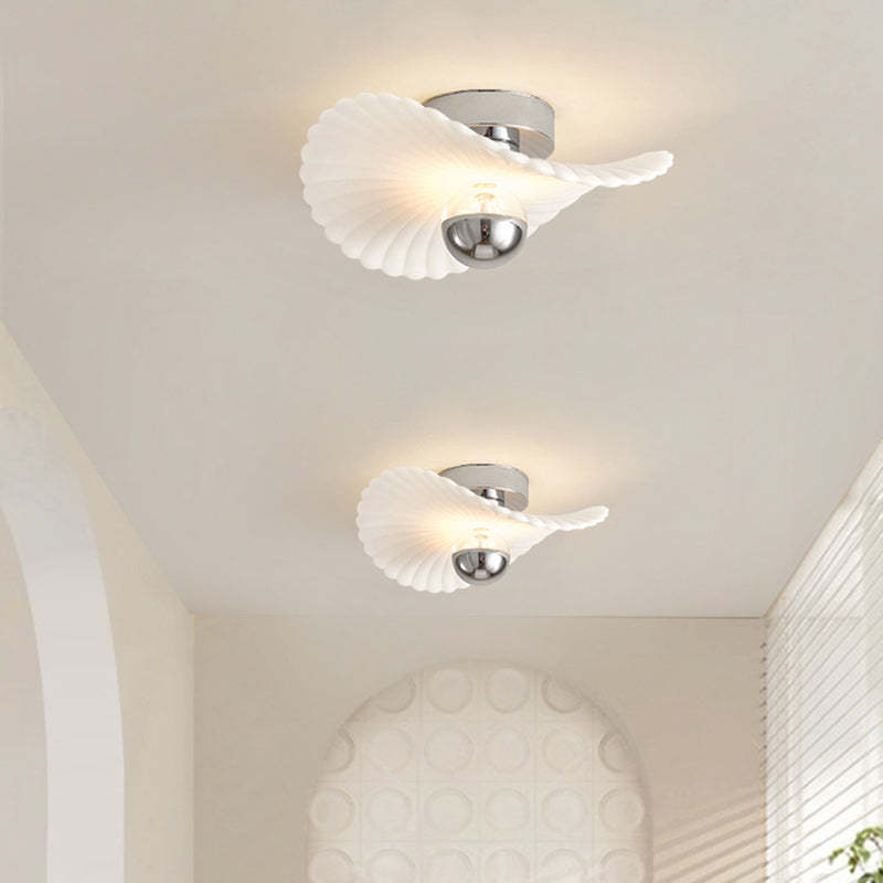 Modern Eclectic Aluminum Flower Ceiling Light