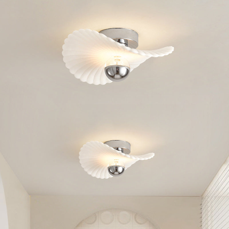 Modern Eclectic Aluminum Flower Ceiling Light