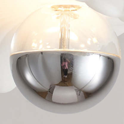 Modern Eclectic Aluminum Flower Ceiling Light