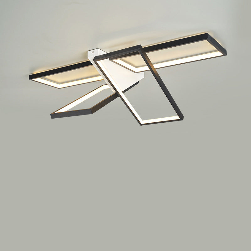 Modern Eclectic Aluminum Silicone Ceiling Light
