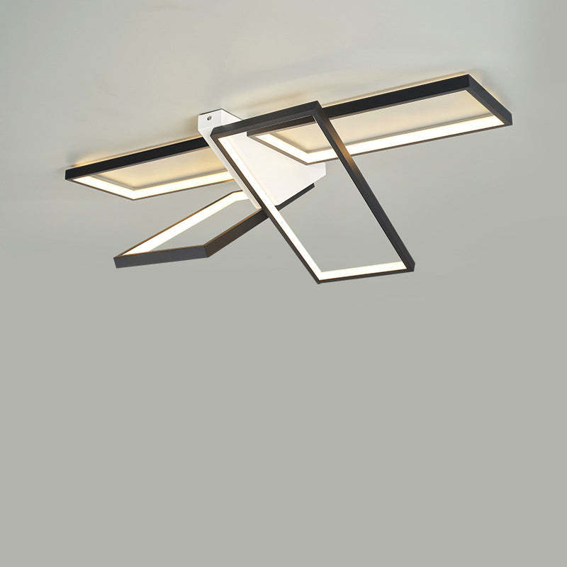 Modern Eclectic Aluminum Silicone Ceiling Light