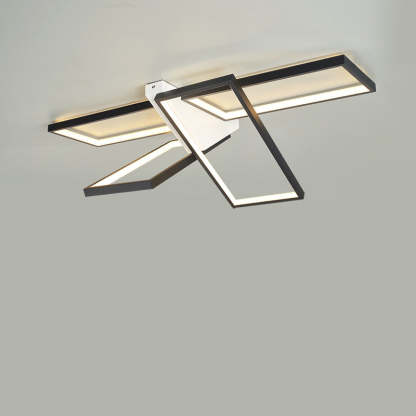 Modern Eclectic Aluminum Silicone Ceiling Light