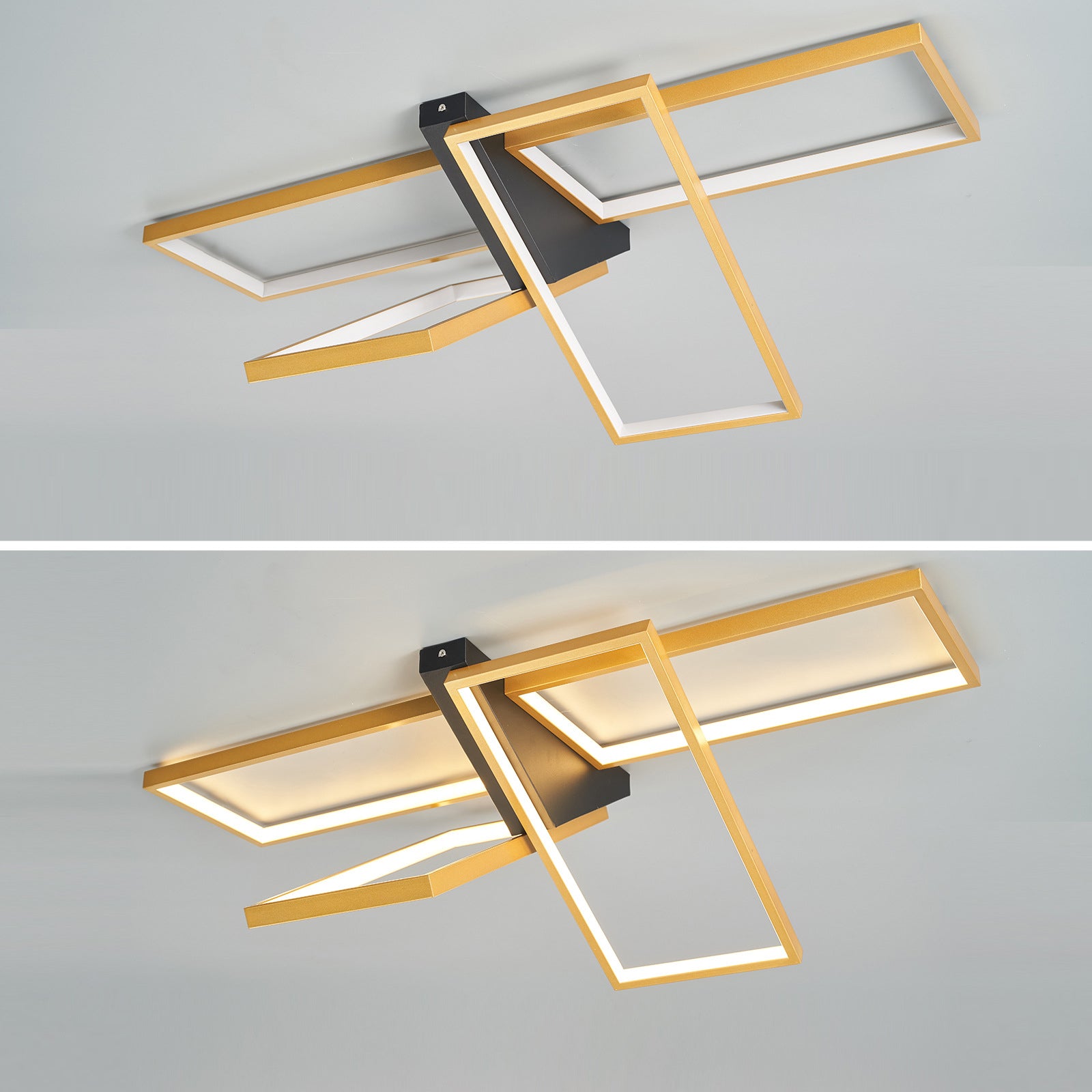Modern Eclectic Aluminum Silicone Ceiling Light
