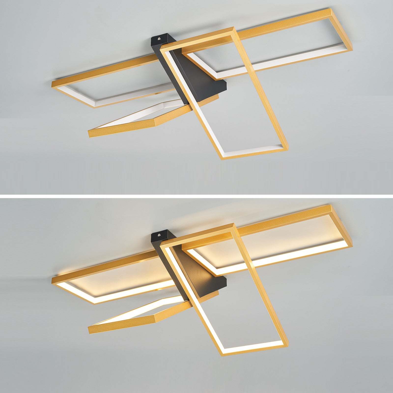 Modern Eclectic Aluminum Silicone Ceiling Light