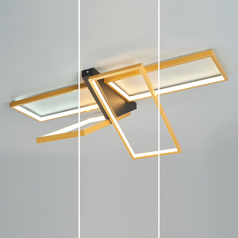 Modern Eclectic Aluminum Silicone Ceiling Light