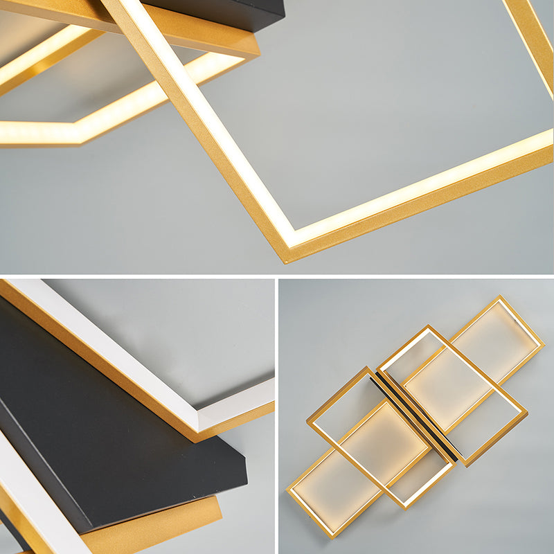 Modern Eclectic Aluminum Silicone Ceiling Light
