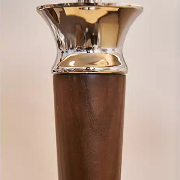 Japanese Mushroom Iron Solid Wood Table Lamp