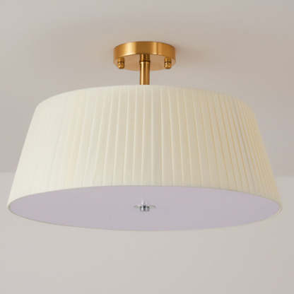 Scandinavian Tapered Fabric Ceiling Light