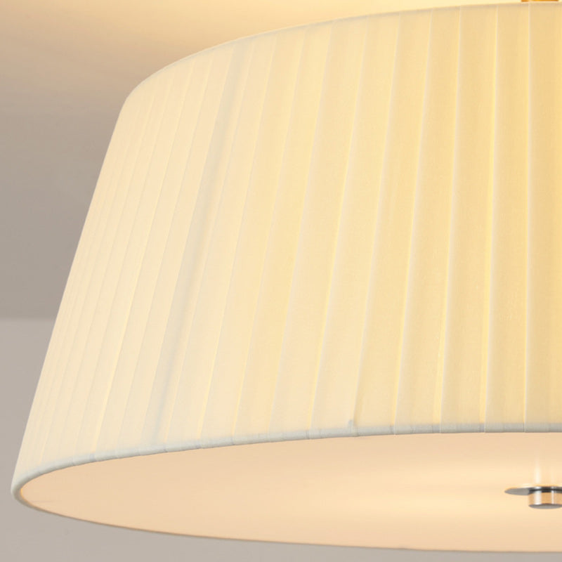 Scandinavian Tapered Fabric Ceiling Light