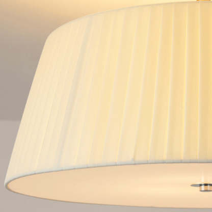 Scandinavian Tapered Fabric Ceiling Light