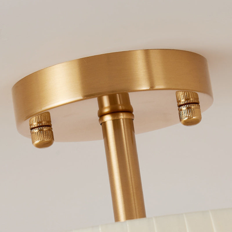 Scandinavian Tapered Fabric Ceiling Light