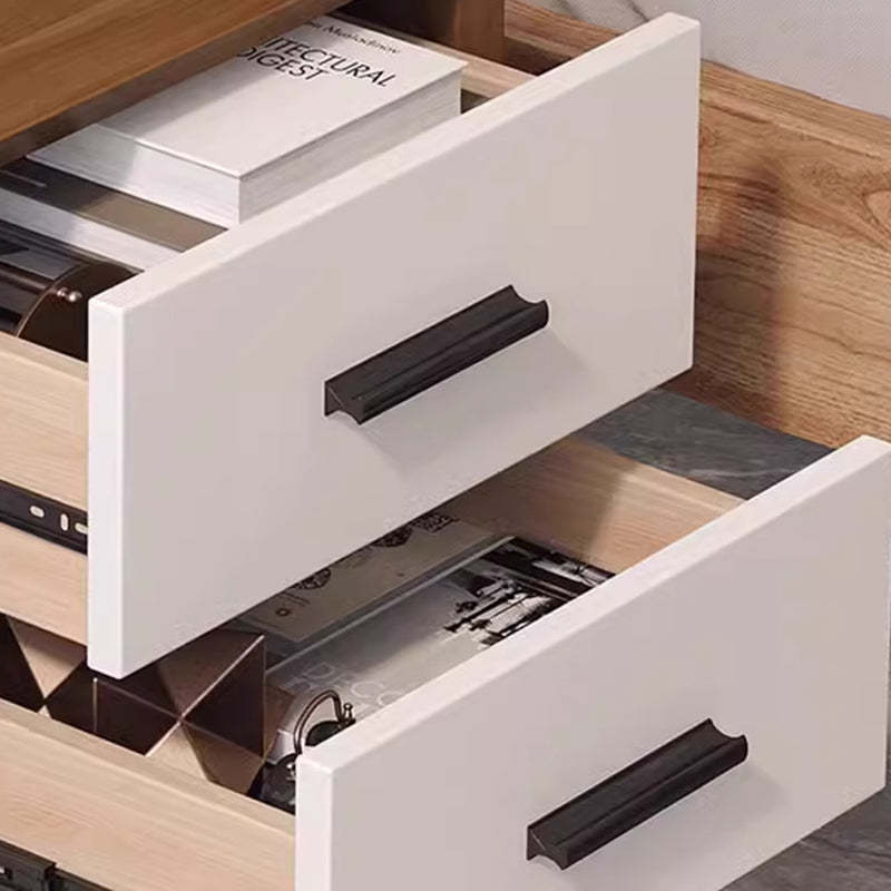 Nordic Wood 2-Drawer Nightstand