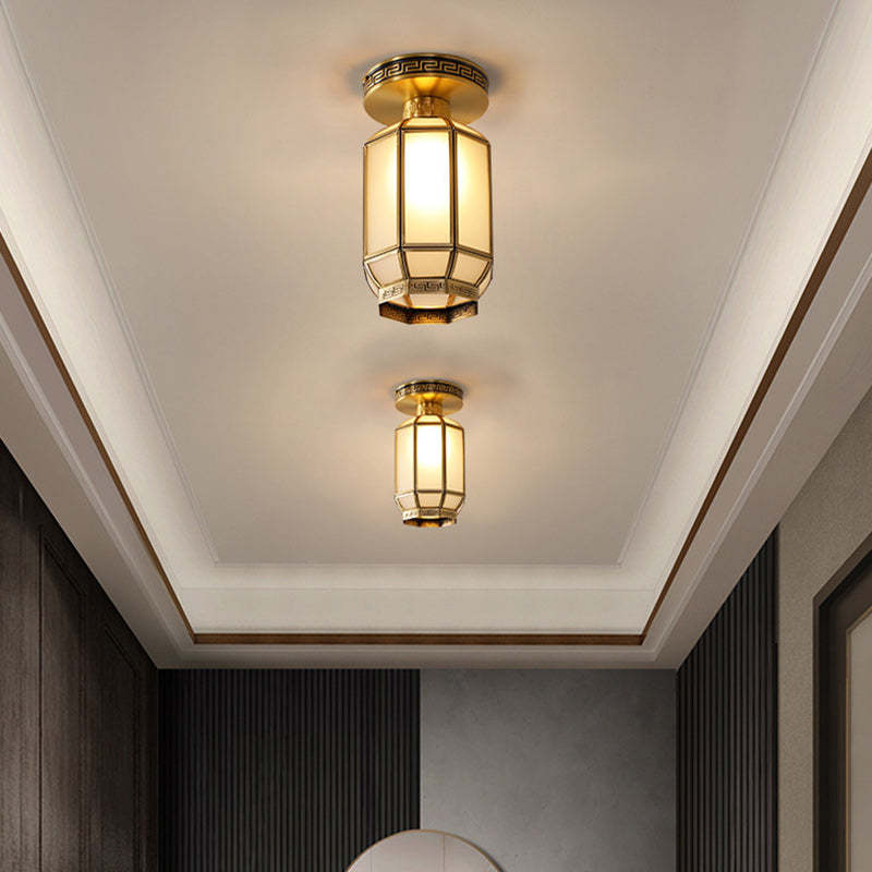 Chinese Copper 1-Light Ceiling Light
