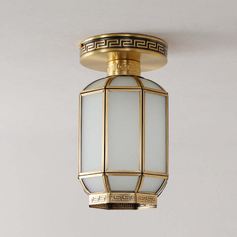 Chinese Copper 1-Light Ceiling Light