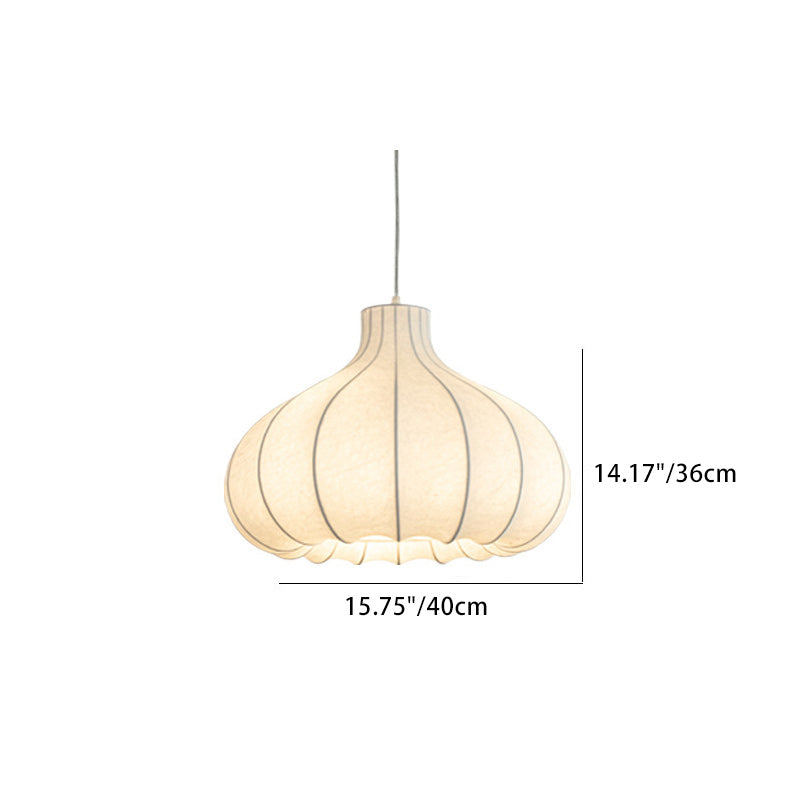 French Onion Silk Iron Pendant Light