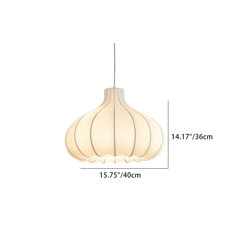 French Onion Silk Iron Pendant Light