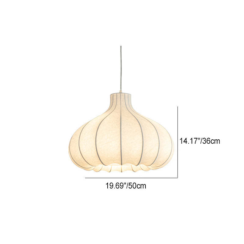 French Onion Silk Iron Pendant Light