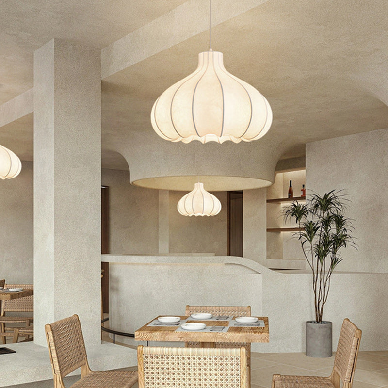 French Onion Silk Iron Pendant Light