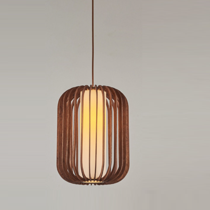Scandinavian Lantern Hollow Fabric Pendant Light