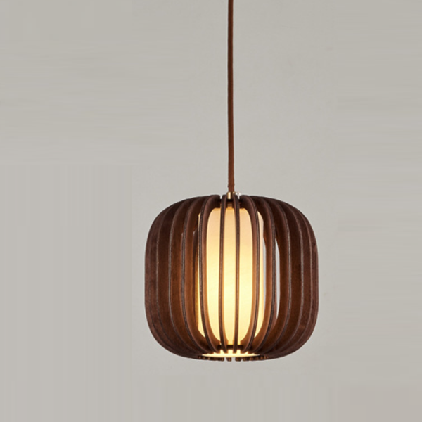 Scandinavian Lantern Hollow Fabric Pendant Light