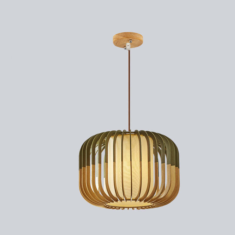 Scandinavian Lantern Hollow Fabric Pendant Light