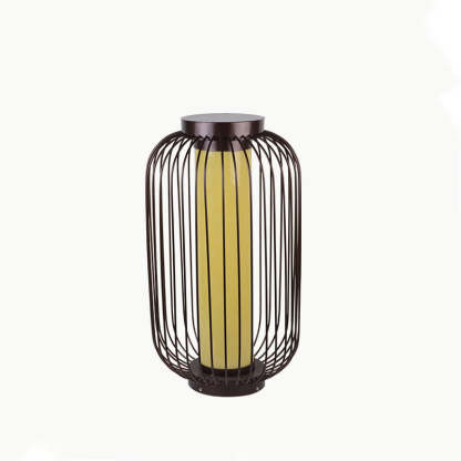 Chinese Birdcage Faux Dolomite Landscape Light