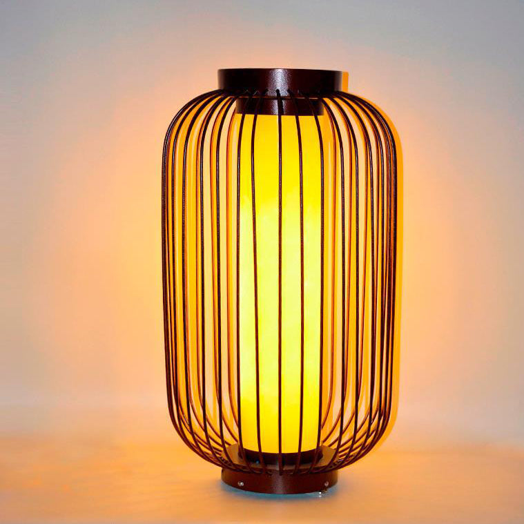Chinese Birdcage Faux Dolomite Landscape Light