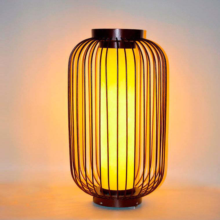 Chinese Birdcage Faux Dolomite Landscape Light