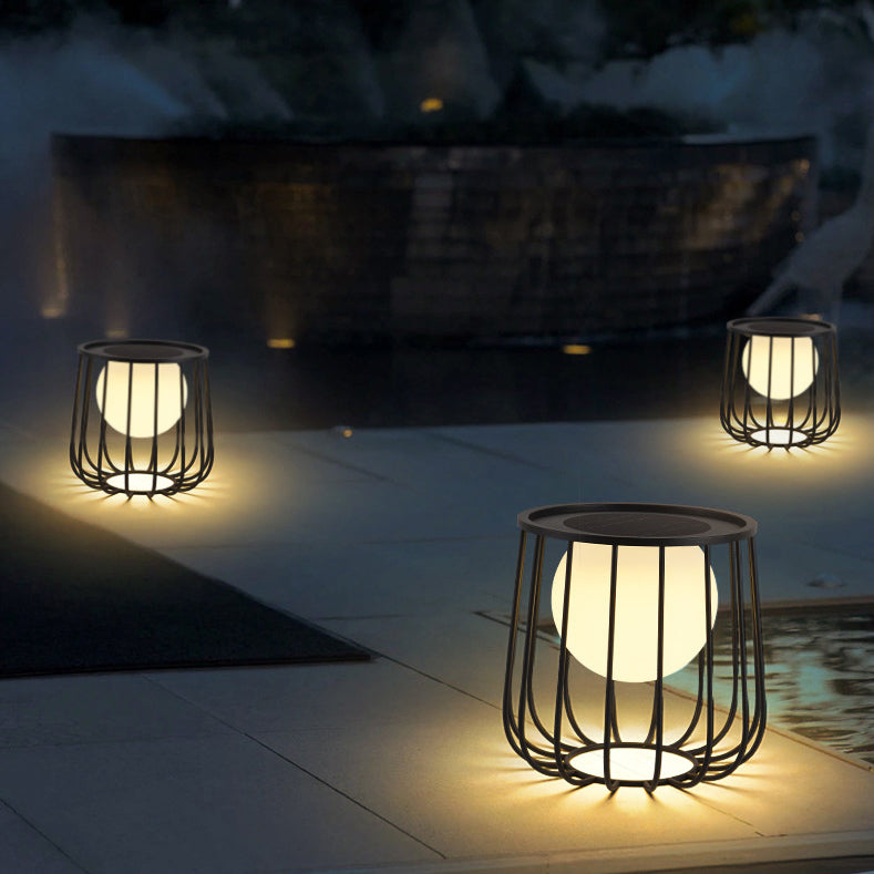 Modern Orb Solar Landscape Light