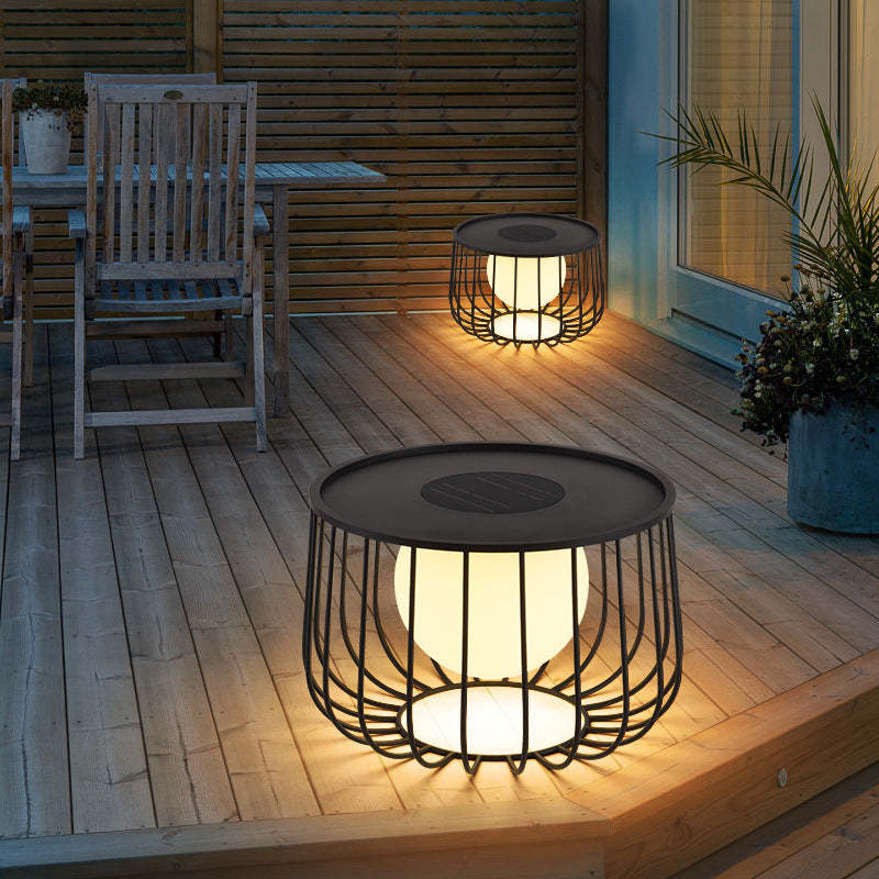 Modern Orb Solar Landscape Light