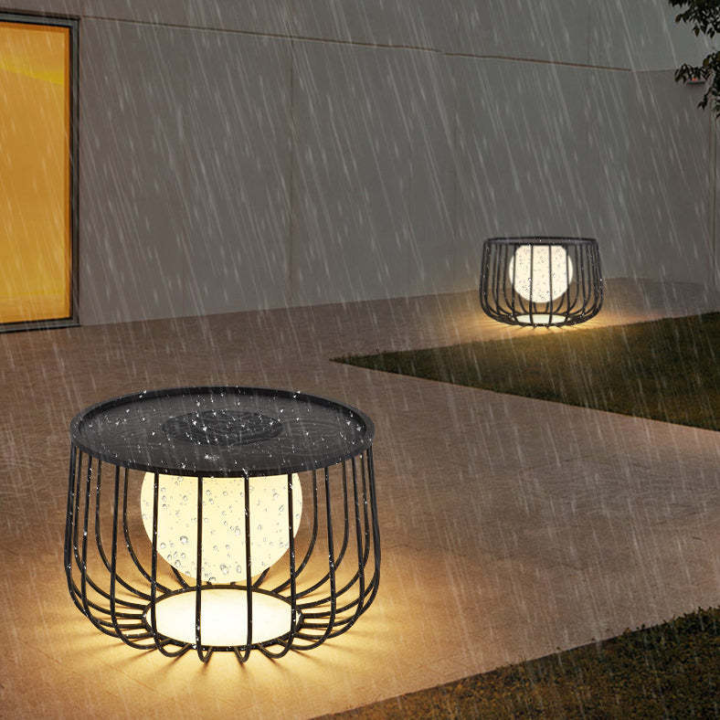 Modern Orb Solar Landscape Light