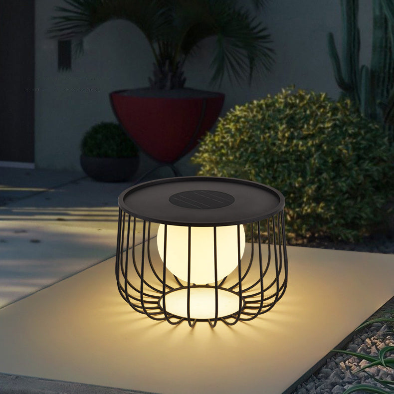 Modern Orb Solar Landscape Light