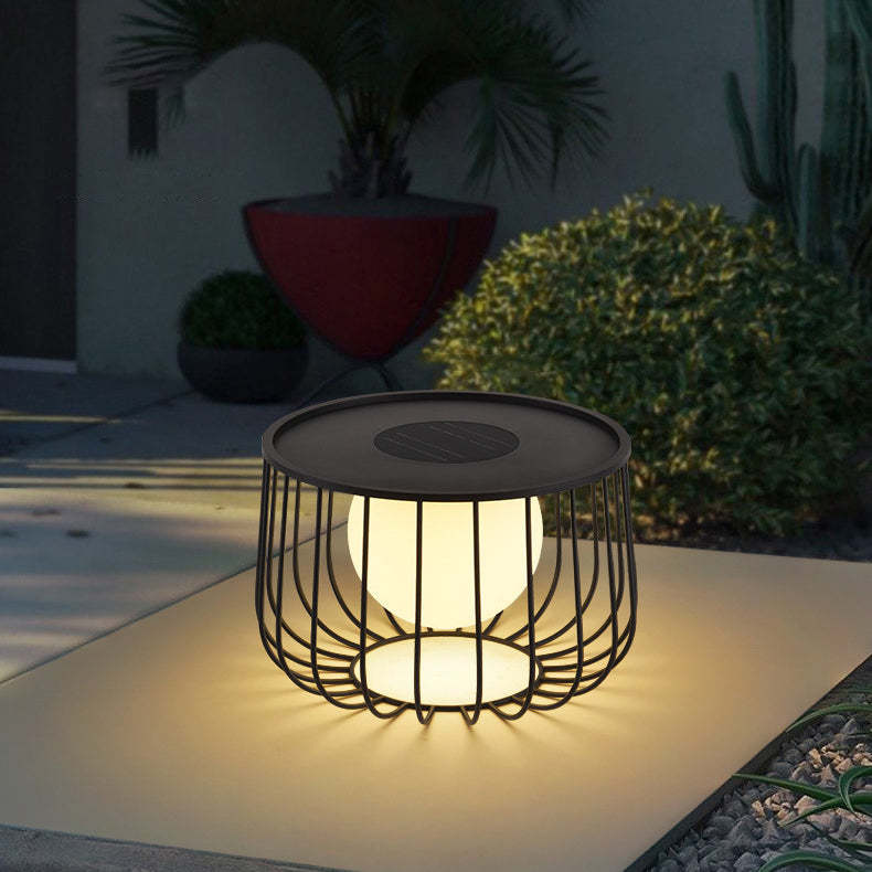 Modern Orb Solar Landscape Light